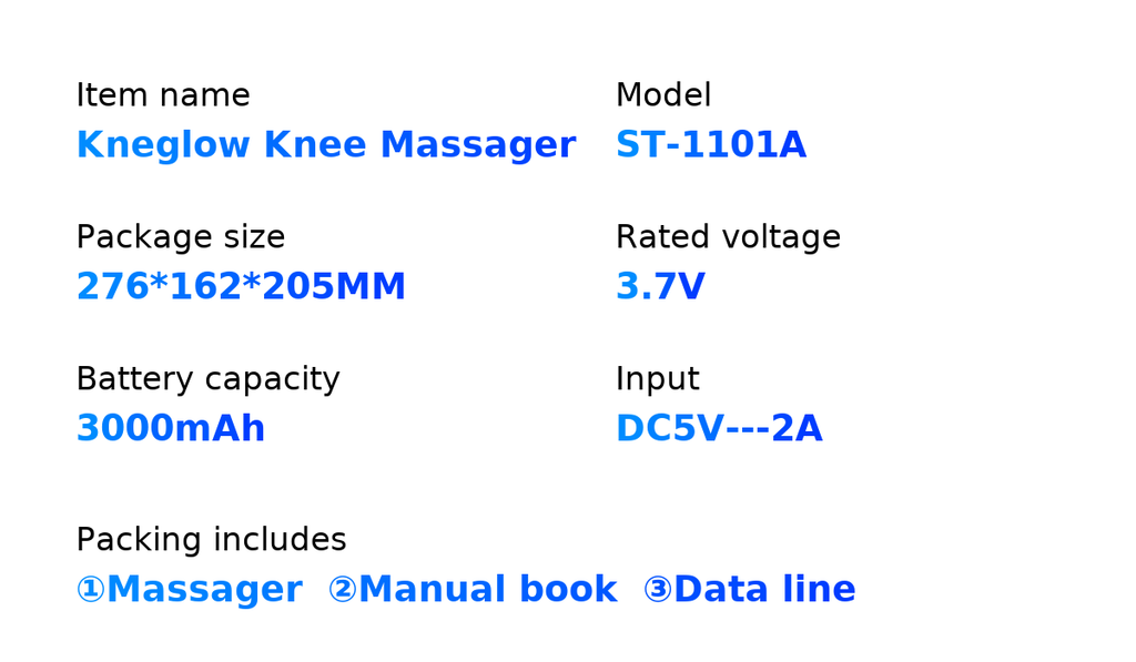 Kneglow™ Knee Massager